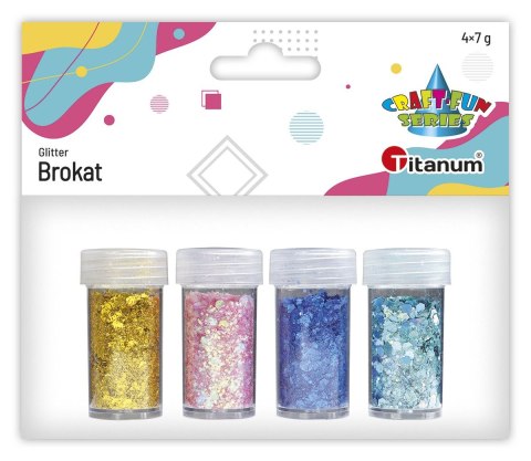 Brokat Titanum Craft-Fun Series kolor: mix 4 kolor. (21HL0820-114(2))