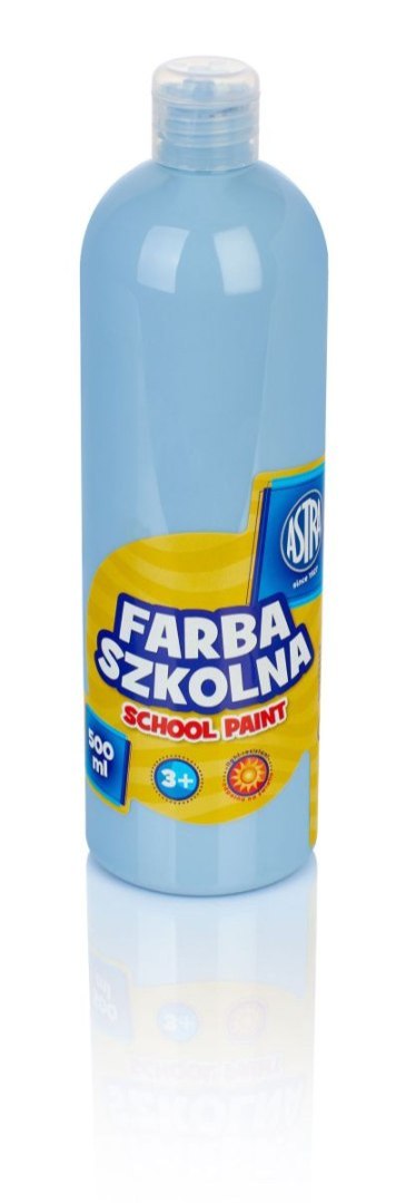 Farby plakatowe Astra kolor: błękitny 500ml 1 kolor.