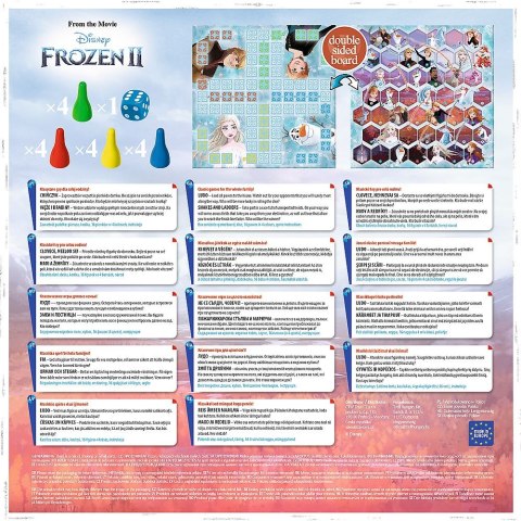 Gra planszowa Frozen 2 Gra 2w1 Chińczyk i Węże i drabiny Kraina Lodu 2 Trefl (02068)