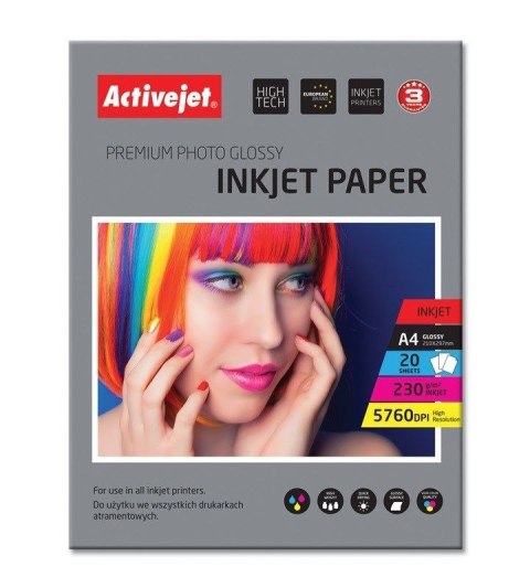 Papier foto Activejet AP4-230G20 (EXPACJPAP0011)