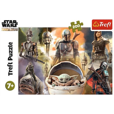 Puzzle Gotowi do walki 200 el. Trefl (13276)
