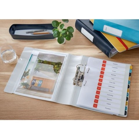 Segregator dźwigniowy Cosy Active A4 80mm żółty Leitz (10380019)