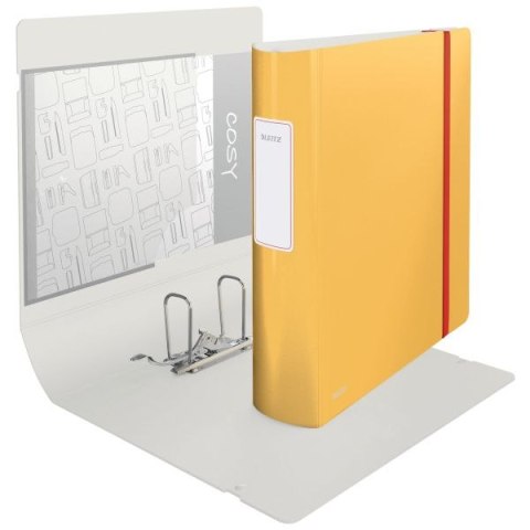 Segregator dźwigniowy Cosy Active A4 80mm żółty Leitz (10380019)