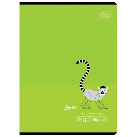 Zeszyt A5 B&B KIDS 16k. 90g linia Interdruk