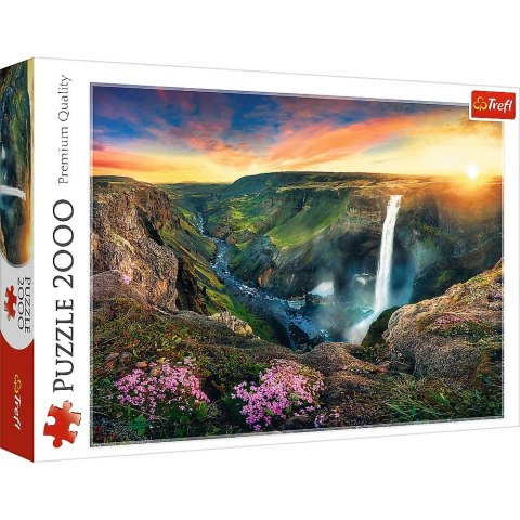 Puzzle Trefl wodospad haifoss 3000 el. (27091)