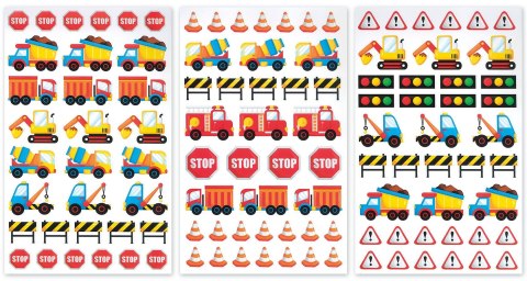 Naklejka (nalepka) Craft-Fun Series pojazdy użytkowe, znaki drogowe Titanum (TAM014)