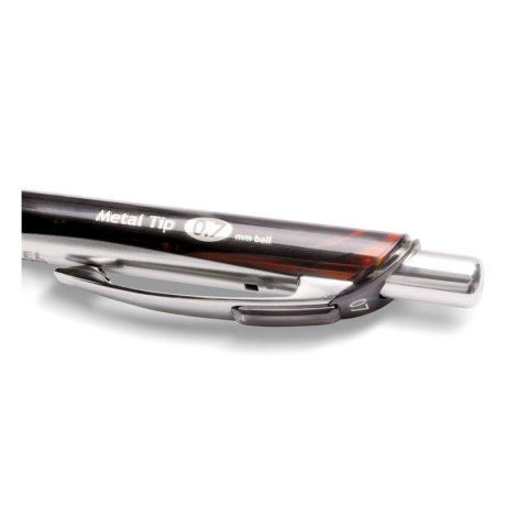 Pióro kulkowe na naboje wkład czerwone 0,7mm Pentel (blp77)