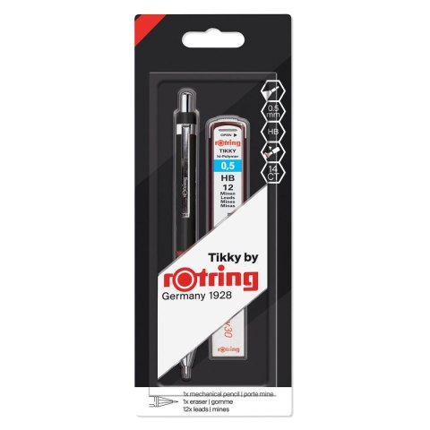 Zestaw piśmienniczy TIKKY oł+12rysików + gumka 3501170770597 Rotring
