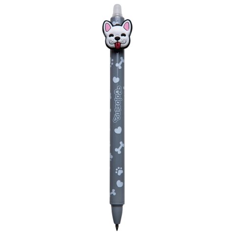 Długopis wymazywalny Automatyczny Kids Dogs wkład niebieski 0,5mm Patio (54104PTR)