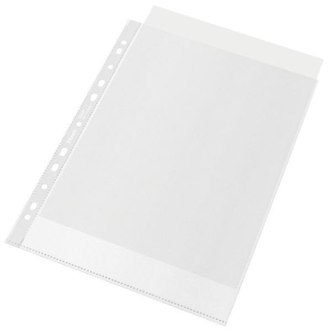 Koszulki na dokumenty Recycled groszkowa A4 kolor: bezbarwny typu U 100 mic. Esselte (627501)