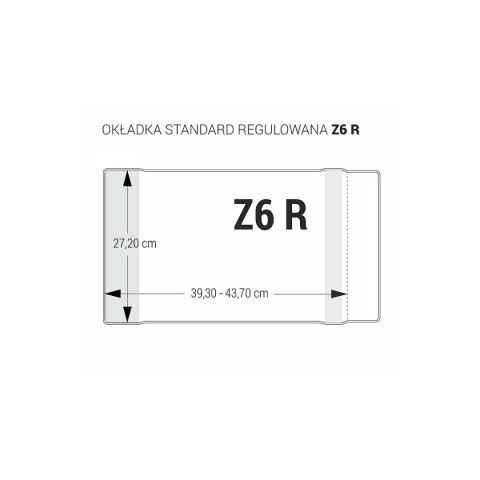 Okładka Z6R [mm:] 272x393-437 Biurfol (OZB-40)
