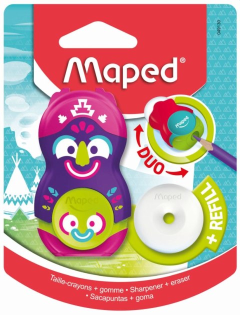 Temperówko-gumka LOOPY TOTEM Maped (049130)
