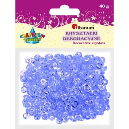 Koraliki kreatywne Titanum Craft-Fun Series plastikowe liliowe (40g)