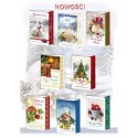 Kartka składana B6 Boże Narodzenie Top Graphic (5907786927277)