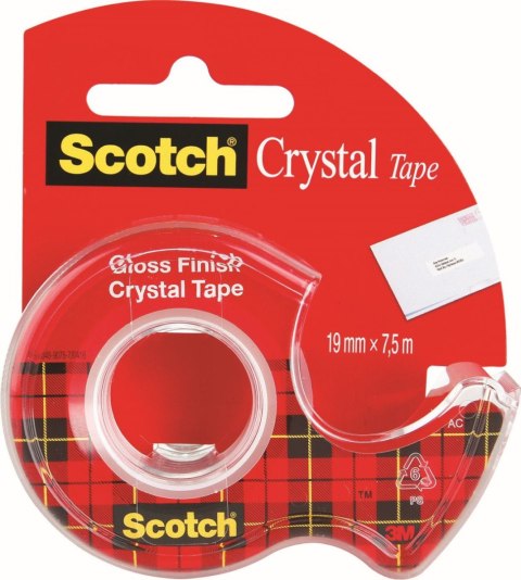 Taśma biurowa 19x7,5 [mm x m] Scotch (70-0711-6987-7)