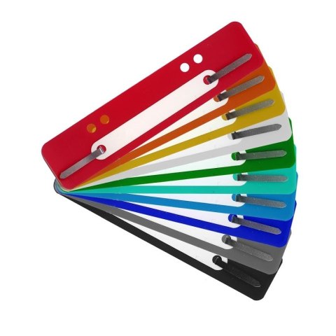 Wąsy do skoroszytów plastik kolor: 25 szt Donau (7792925PL-99)