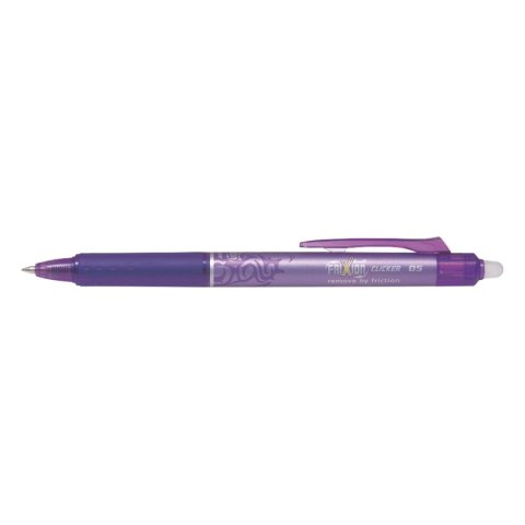Pióro kulkowe Frixion fioletowy Clicer wkład fioletowe Pilot (PIBLRT-FR5-9)