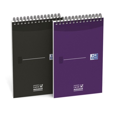 Kołozeszyt (kołonotatnik) A5 Task Manager 70k. 90g specjalna Oxford (400055727)