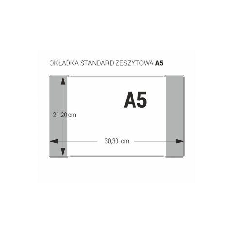 Okładka A5 zeszytowa [mm:] 212x303 Biurfol (OZK-01)