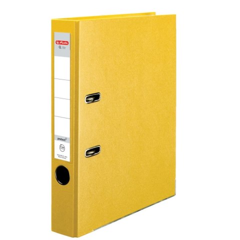 Segregator dźwigniowy Herlitz Q. file Standard 0011167517 A4 50mm żółty (300003092)