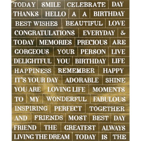 Naklejka (nalepka) Craft-Fun Series zestaw 3 plansz Titanum (11172-2)