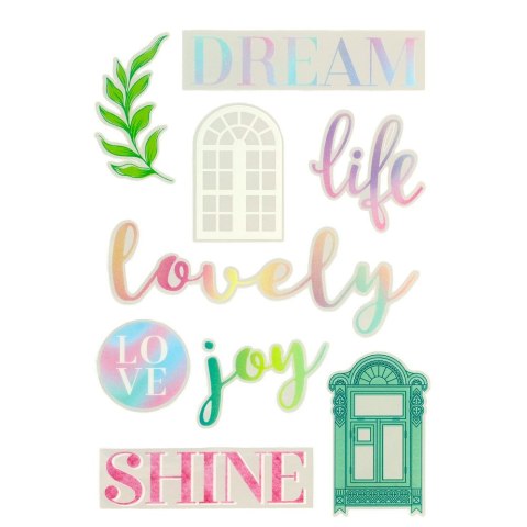 Naklejka (nalepka) Craft-Fun Series zestaw 3 plansz Titanum (11172-2)