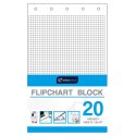 Blok do tablic flipchart Interdruk A1 20k. 80g krata [mm:] 1000x640 (FLI20#)