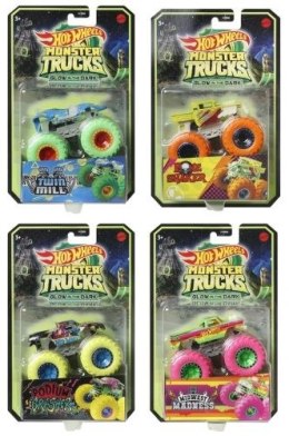 Samochód Hot Wheels Monster Trucks świecący w ciemności (HCB50)