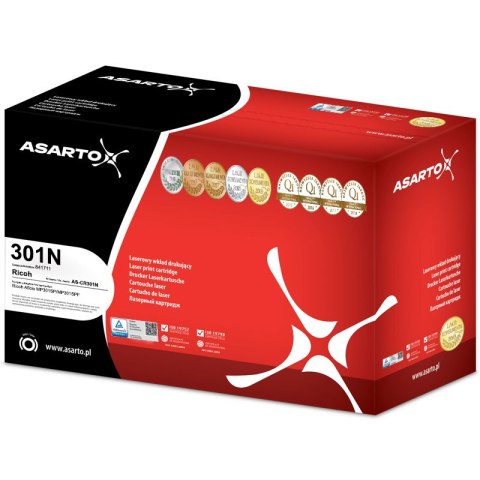 Toner Asarto do Ricoh 301N | 841711 | 8000 str. | black