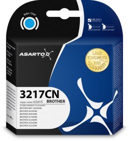 Tusz Asarto do Brother 3217CN | LC3217C | 550 str. | cyan