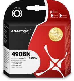 Tusz Asarto do Canon 490BN | 0663C001 | 140ml | black