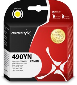 Tusz Asarto do Canon 490YN | 0666C001 | 70ml | yellow