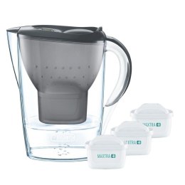 Brita Dzbanek z filtrem Marella MX + 3 wkłady Pure Performance | grafit | 2,4l