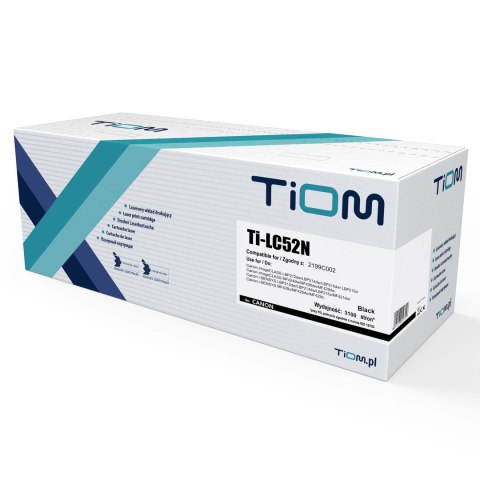 Toner Tiom do Canon 052BK | 2199C002 | 3100 str. | black