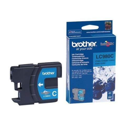 Tusz Brother do DCP145C/165C/195C/365CN | 260 str. | cyan