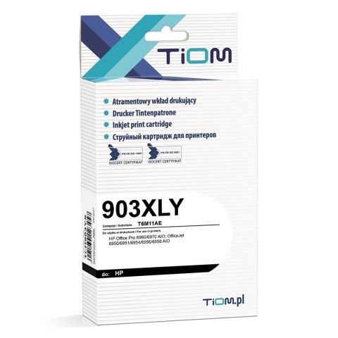 Tusz Tiom do HP 903XLY | T6M11AE | 850 str. | yellow