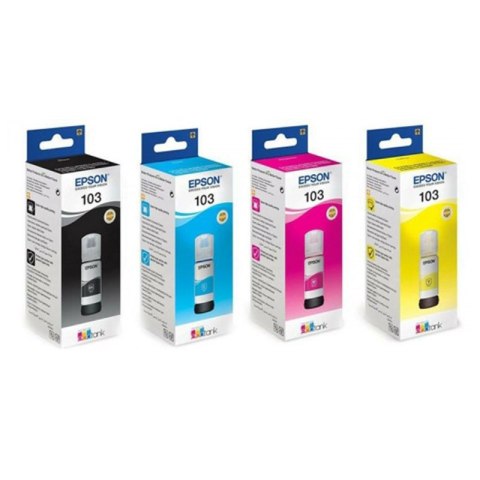 Butelka z tuszem Epson ET103 do L31xx PACK CMYK