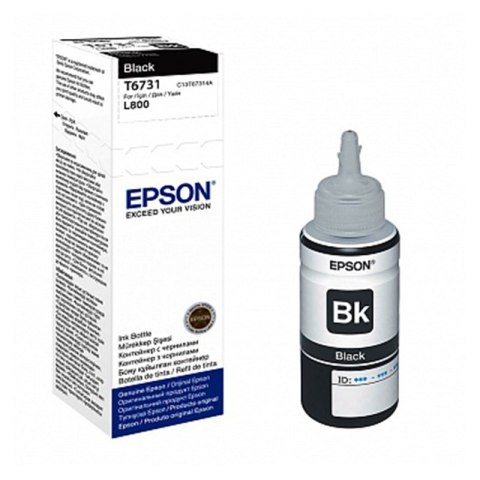 Butelka z tuszem Epson T6731 do L800 , L1800 | 70ml | black