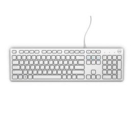 Dell Klawiatura KB216 | USB | przewodowa | Biała