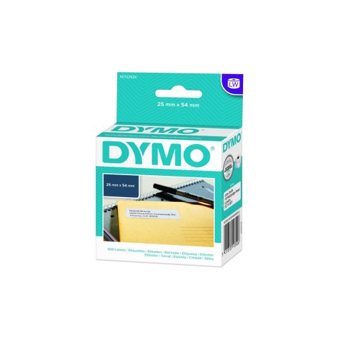 Dymo etykieta do drukarek LW 11352 biała, papierowa, 54mm/25mm