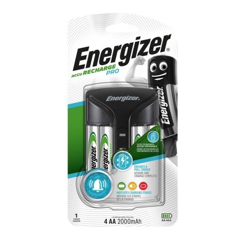 Energizer Ładowarka Pro+4AA ACU HR6 POW+ 2000mAh