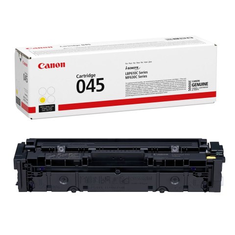 Toner Canon 045Y do LBP-611/613, MF-631/633/635 | 1 300 str. | yellow