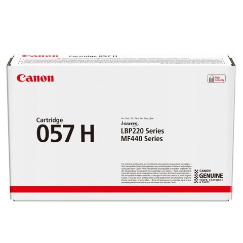 Toner Canon CRG057HBK do i-SENSYS MF443dw/MF445dw/MF446x | 10 000 str. | Black