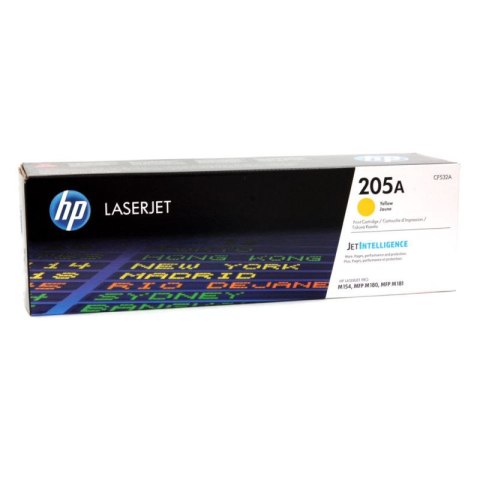 Toner HP 205A do Color LaserJet Pro M180n/M181fw | 900 str | yellow