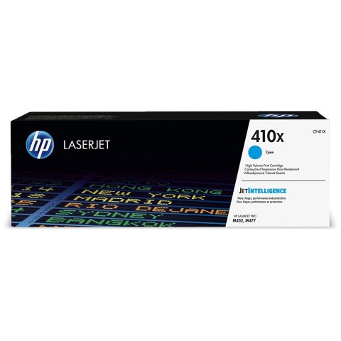 Toner HP 410X do Color LaserJet Pro M452/477 | 5 000 str. | cyan