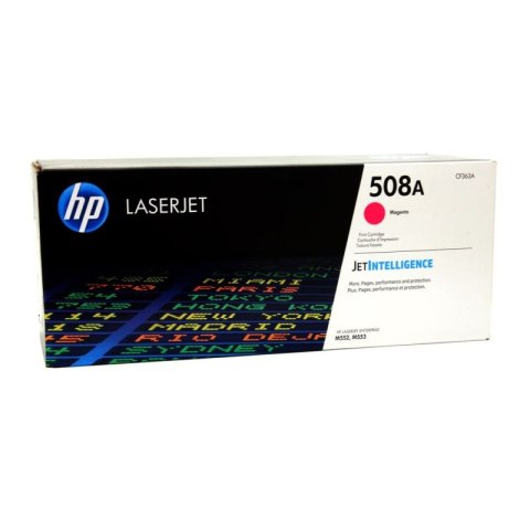 Toner HP 508A do Color LaserJet M552/553 | 5 000 str. | magenta