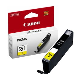 Tusz Canon CLI551Y do iP-7250, MG-5450/6350 | 7ml | yellow