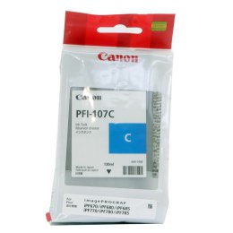 Tusz Canon PFI-107C do iPF670/680/685/770/780/785 | 130ml | cyan