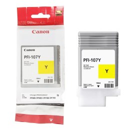 Tusz Canon PFI-107Y do iPF670/680/685/770/780/785 | 130ml | yellow