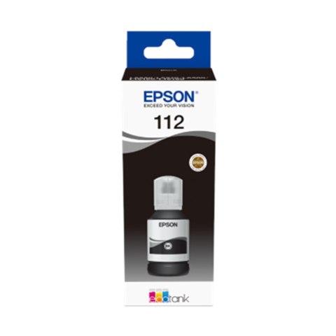 Tusz Epson ET112 do EcoTank L15150/L15160 | 7500str. | 127 ml | black